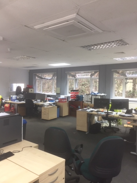 Steelworks office redecoration project