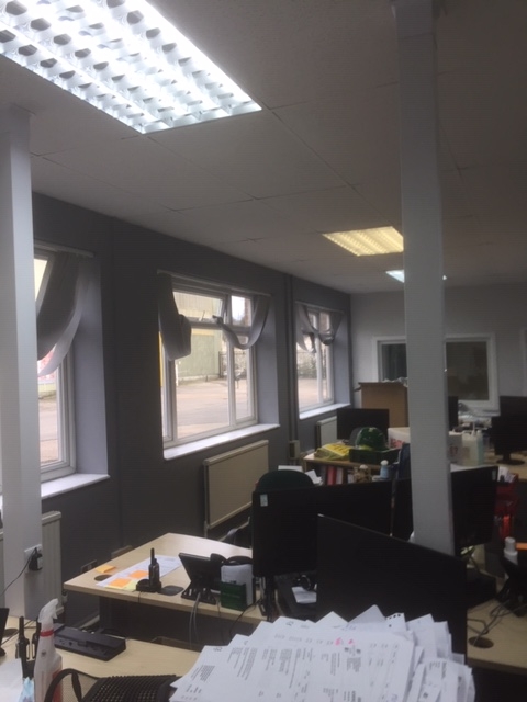 Steelworks office redecoration project