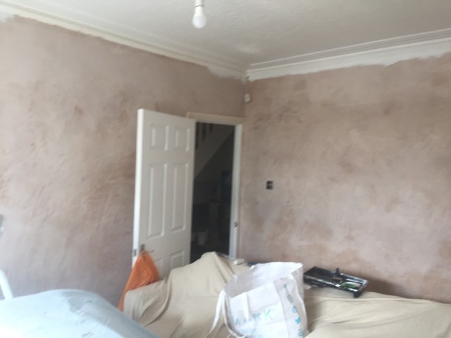 Re-Decoration including papering of feature walls