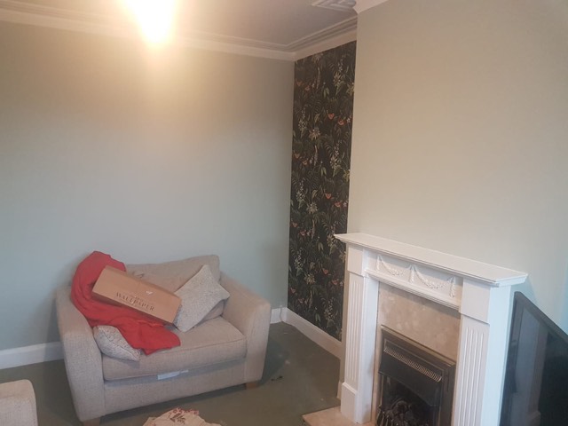 Re-Decoration including papering of feature walls