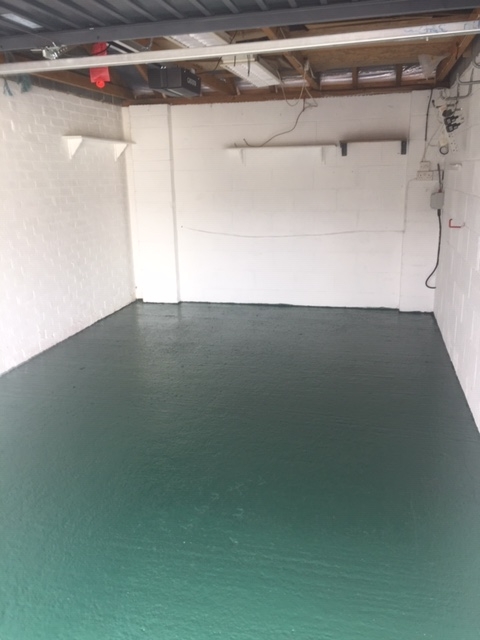 Garage refurbishment to man cave